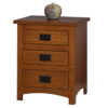Michaels Mission 3 Drawer Nightstand
