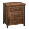 Structura ll 3 Drawer Nightstand