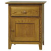 Shaker One Drawer One Door Nightstand