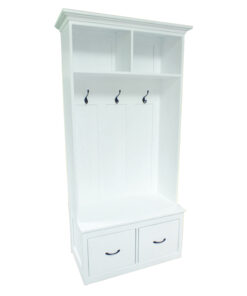 Hall Seat With Cubby Top