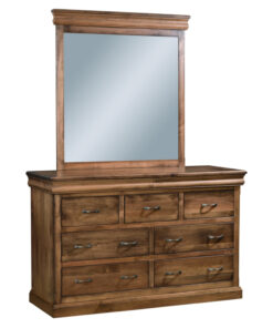 Hampton Dresser With Enclosed Base - 7 Drawer