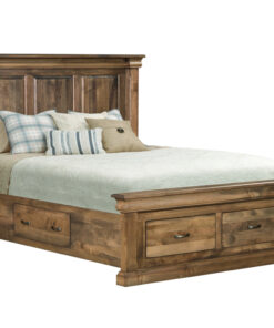 Hampton Bed With Storage Footboard And Storage Rail