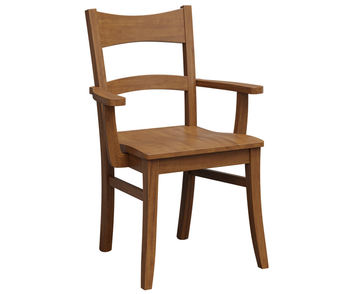 OV251-Overton-Dining Arm Chair-Brown Maple-OCS-Malaguania