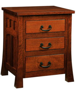 Bridgeport Mission 3 Drawer Nightstand