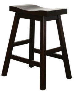 24" Wave Bar Stool