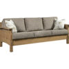 Country Mission Sofa With Reversible Cushions