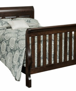 Traditional Full Size Panel Bed