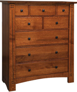 Olde Town Mission Chest of Drawers