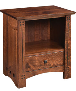 Olde Town Mission 1 Drawer Nightstand