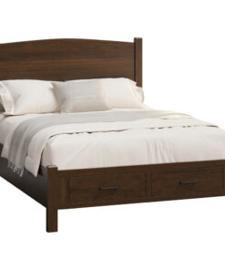Addie Bed with Footboard Storage Unit