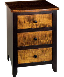 Classic Shaker 3 Drawer Nightstand
