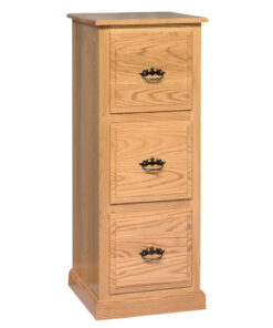 Three Drawer Traditional Filing Cabinet