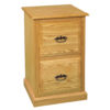 2 Drawer Traditional Filing Cabinet