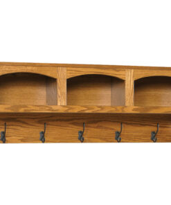 Mission Shelf With Storage