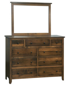 Classic Shaker 9 Drawer Dresser