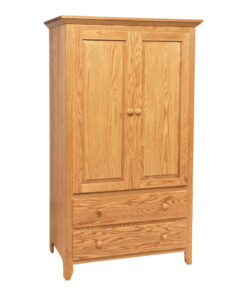 Scenic Shaker 2 Drawer Armoire