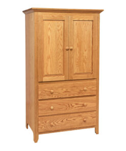 Scenic Shaker 3 Drawer Armoire