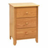 Scenic Shaker 3 Drawer Tall Night Stand