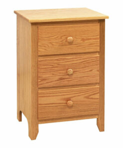 Scenic Shaker 3 Drawer Tall Night Stand