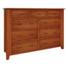 Shaker 9 Drawer Dresser