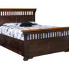 Bloomdale Bed With Pullout Footboard