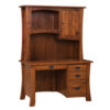48" Jefferson Flat Top Desk With Hutch