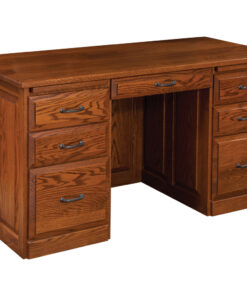 56" Traditional Desk - 26"D