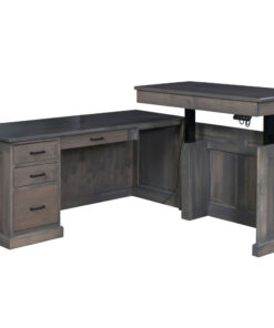 Urban L Desk With Adjustable Return