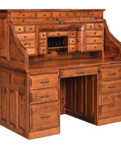 56" Traditional Deluxe Rolltop Desk