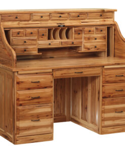 56" Traditional Roll Top Desk