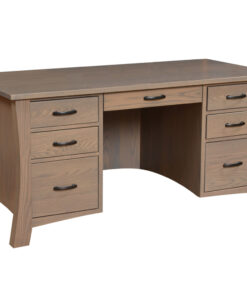 62" Jefferson Flat Top Desk