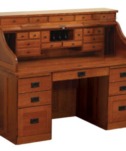 62" Mission Roll Top Desk