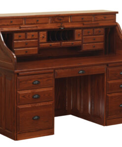 68" Traditional Rolltop Desk