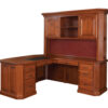 Fifth Avenue Executive L Desk With Hutch