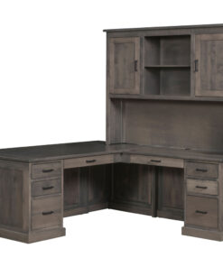 Urban Executive L Desk With Hutch