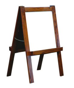 Easel - Dry Erase Board / Chalkboard
