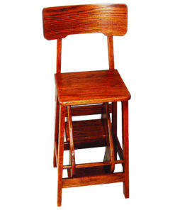 Step Stool with Back