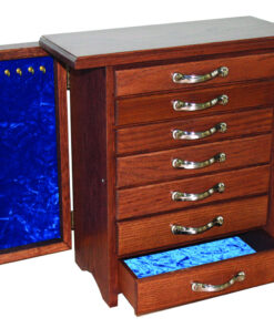 7-Drawer Jewelry Chest with Wings