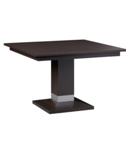 Alcoe Square Single Pedestal Table