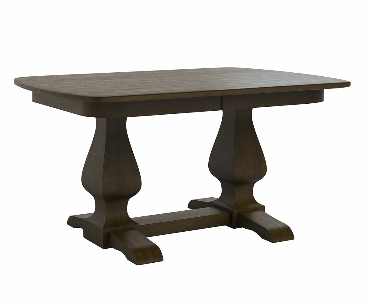 BWW-Anson Double Pedestal Table