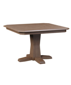Bevel Shaker Single Pedestal Table