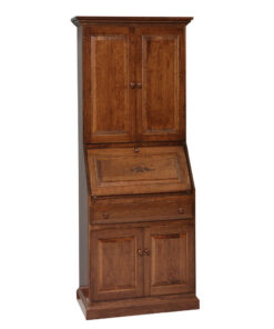 Deluxe Secretary Desk With Full Doors