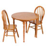 Kids Round Table and 4-Spindle Chair