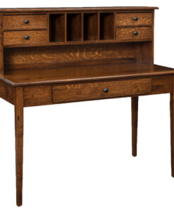 48" Shaker Desk With Hutch Top