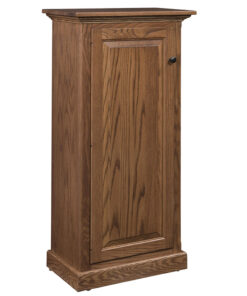 Traditional Single Door Bookcase - 48"H