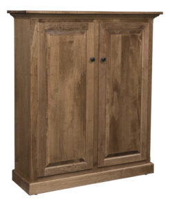 Traditional Double Door Bookcase - 48"H