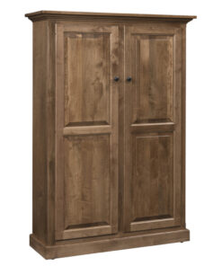 Traditional Double Door 60" Bookcase