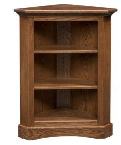 36" Corner Bookcase