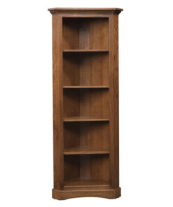 6' Corner Bookcase