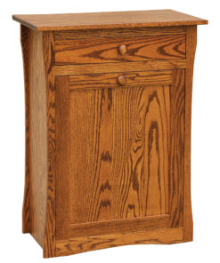 Tilt Out Trash Bin with Drawer